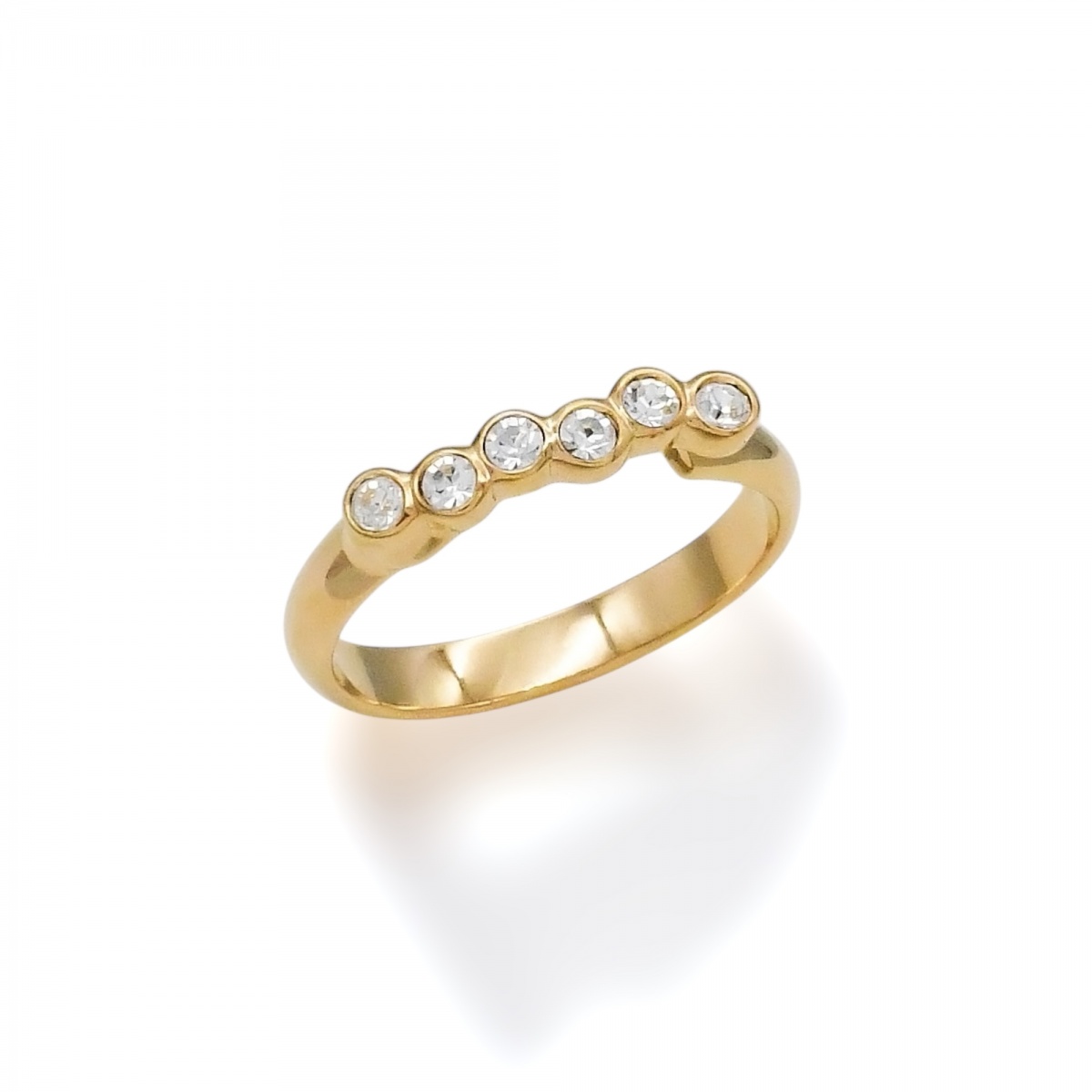 Crystal Chain ラウンド リング商品写真1