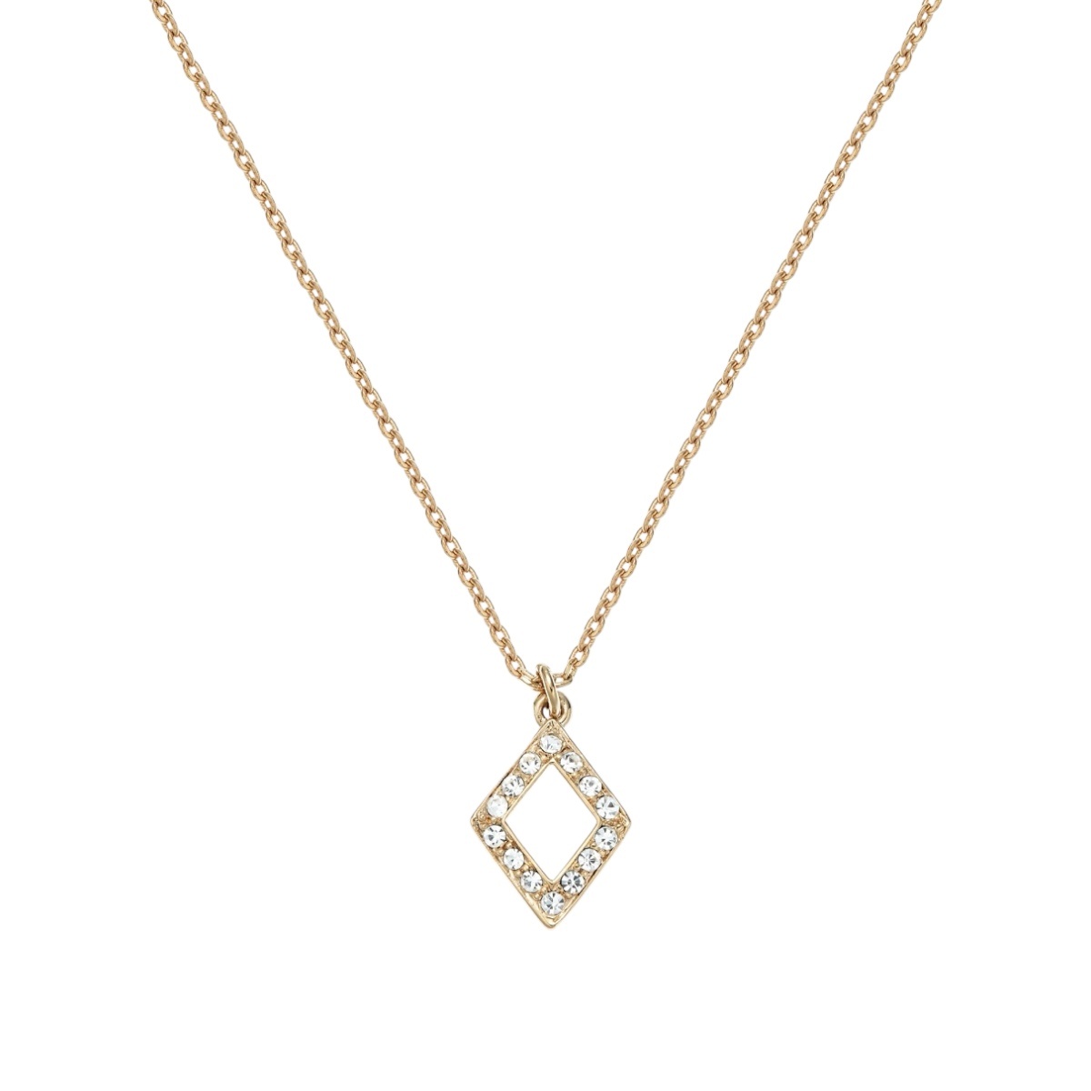 Crystal Flakes Square ネックレス ゴールド商品写真1