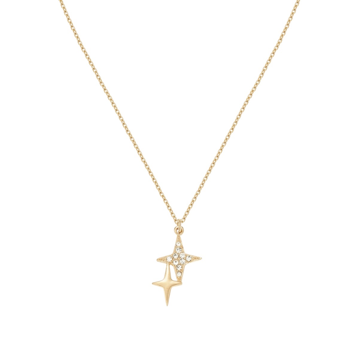 Crystal Flakes Star ネックレス ゴールド商品写真1